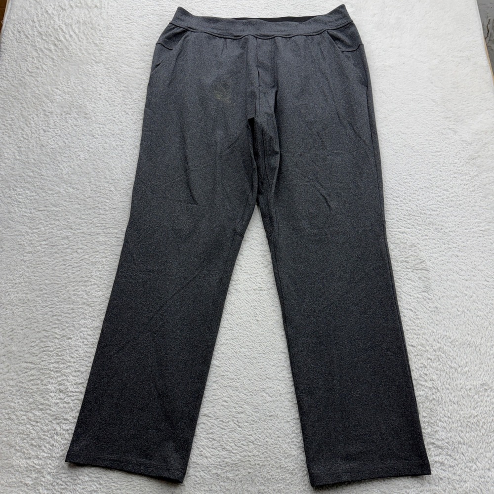 Lululemon‎ Mens ABC Jogger Pants XL Heathered Charcoal Grey Technical Stretch